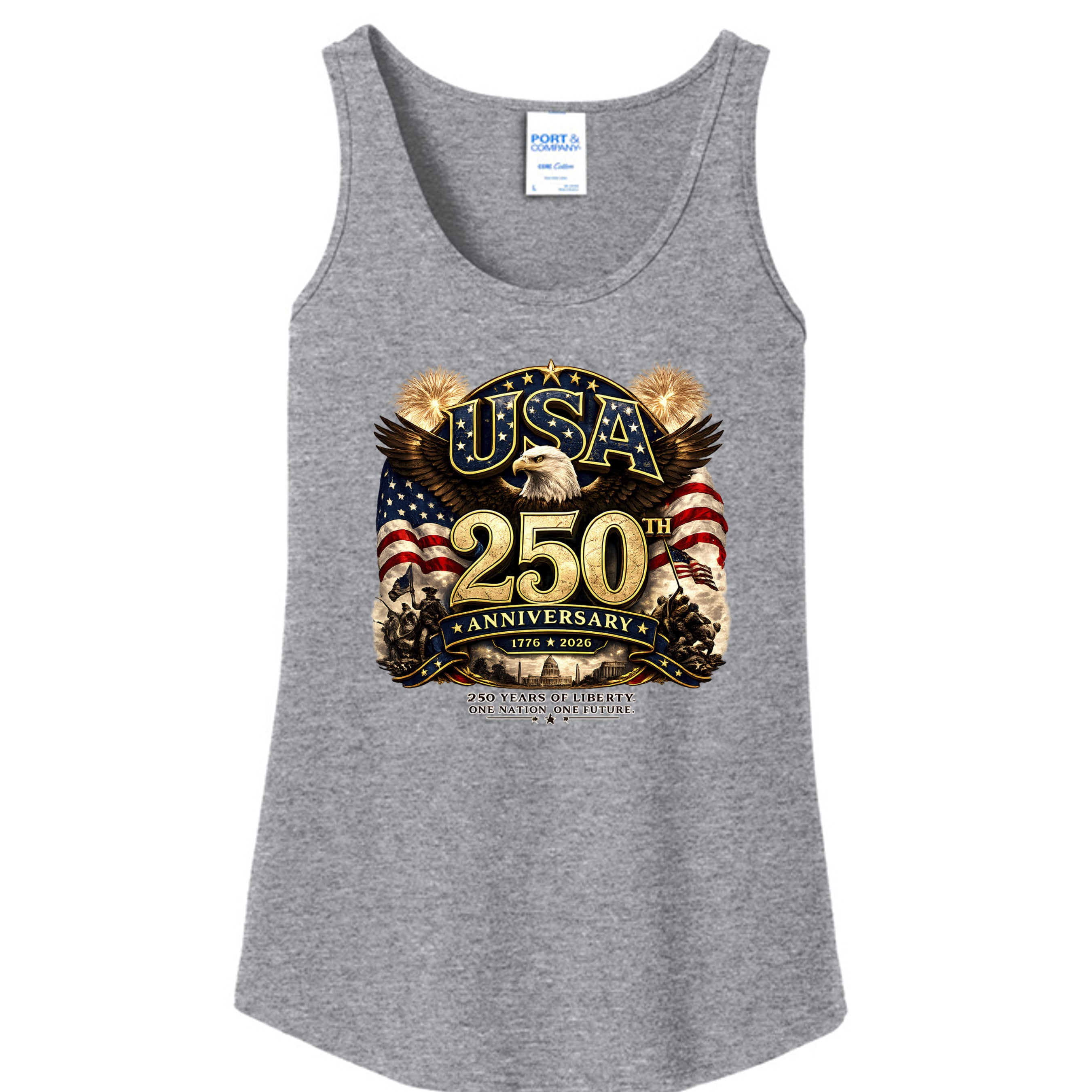 Athletic Heather - LPC54TT - FRONT