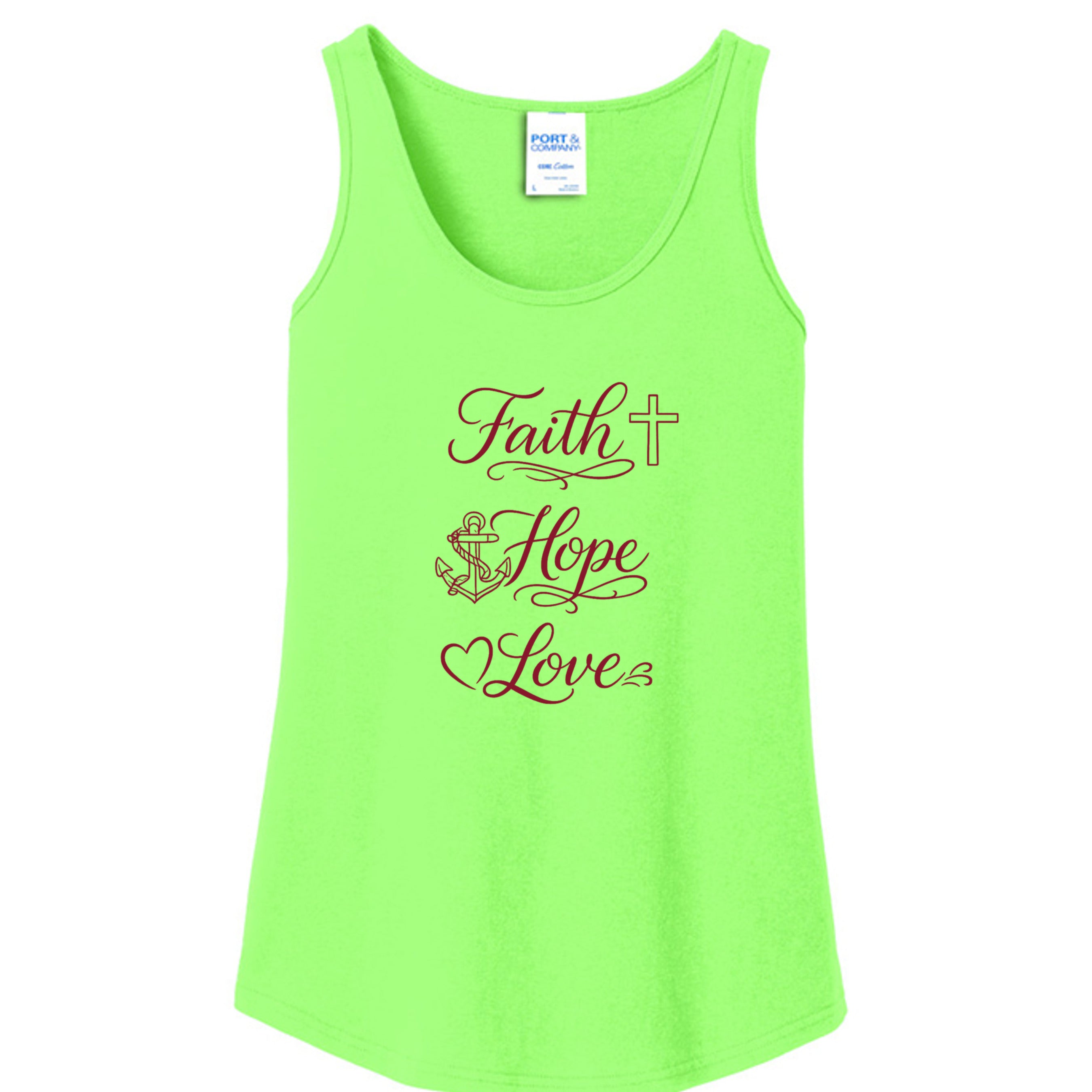 Neon Green - LPC54TT - FRONT