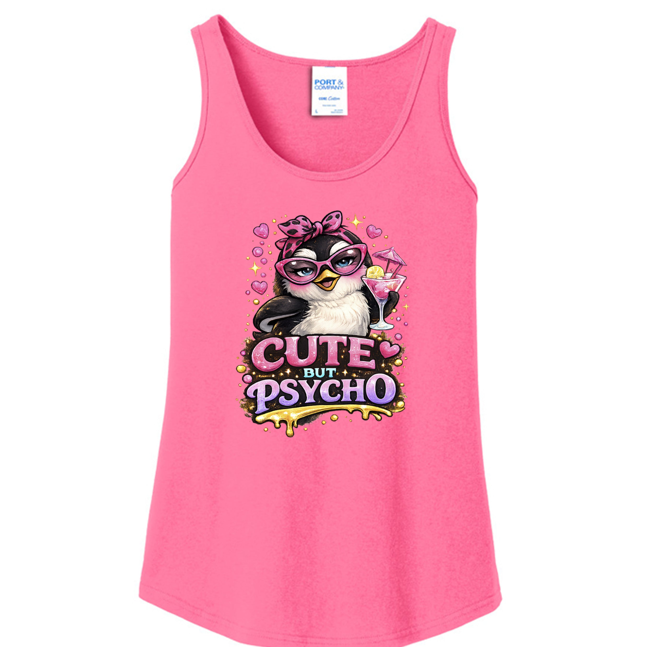 Neon Pink - LPC54TT - FRONT
