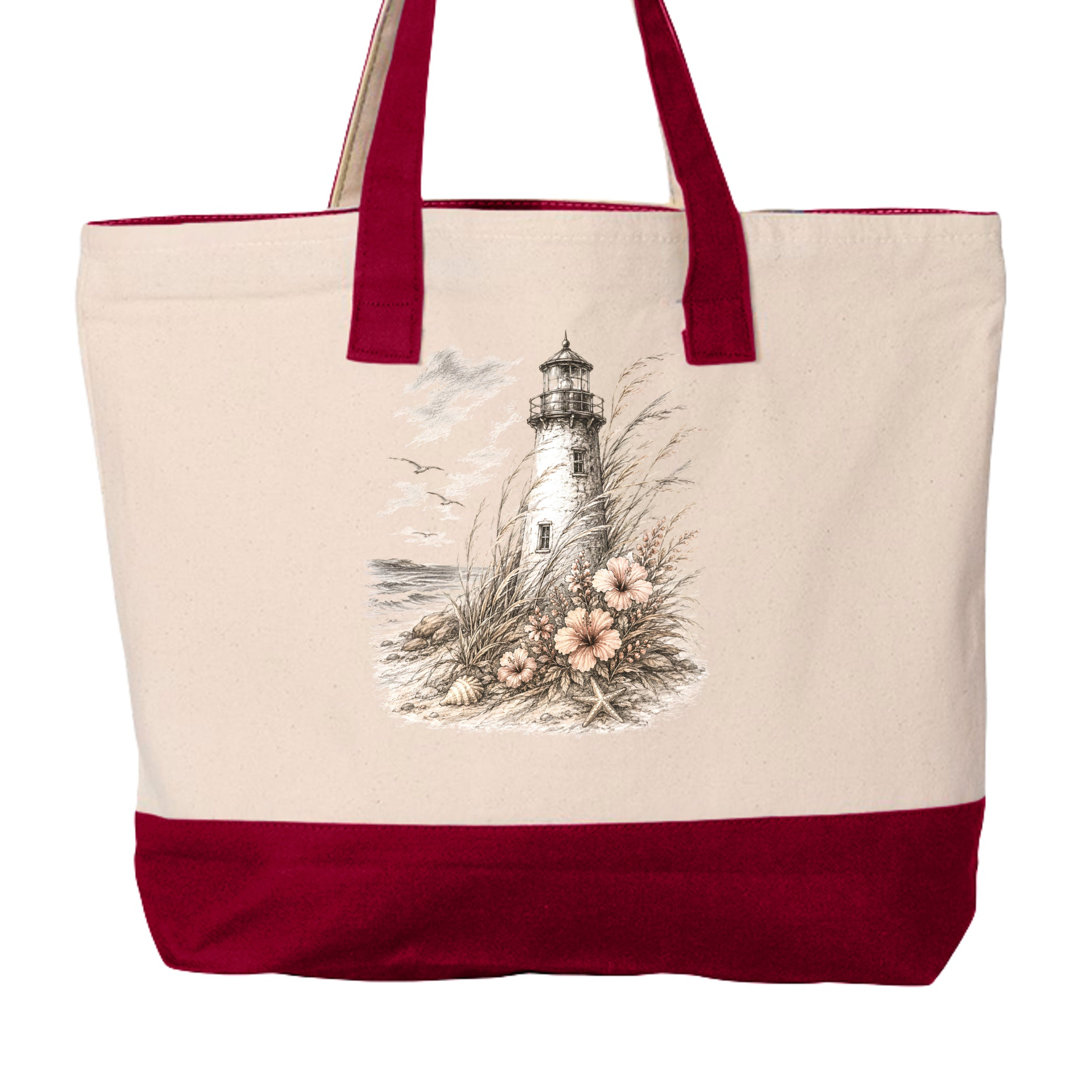 Natural/ Red - Q1300 - BACK