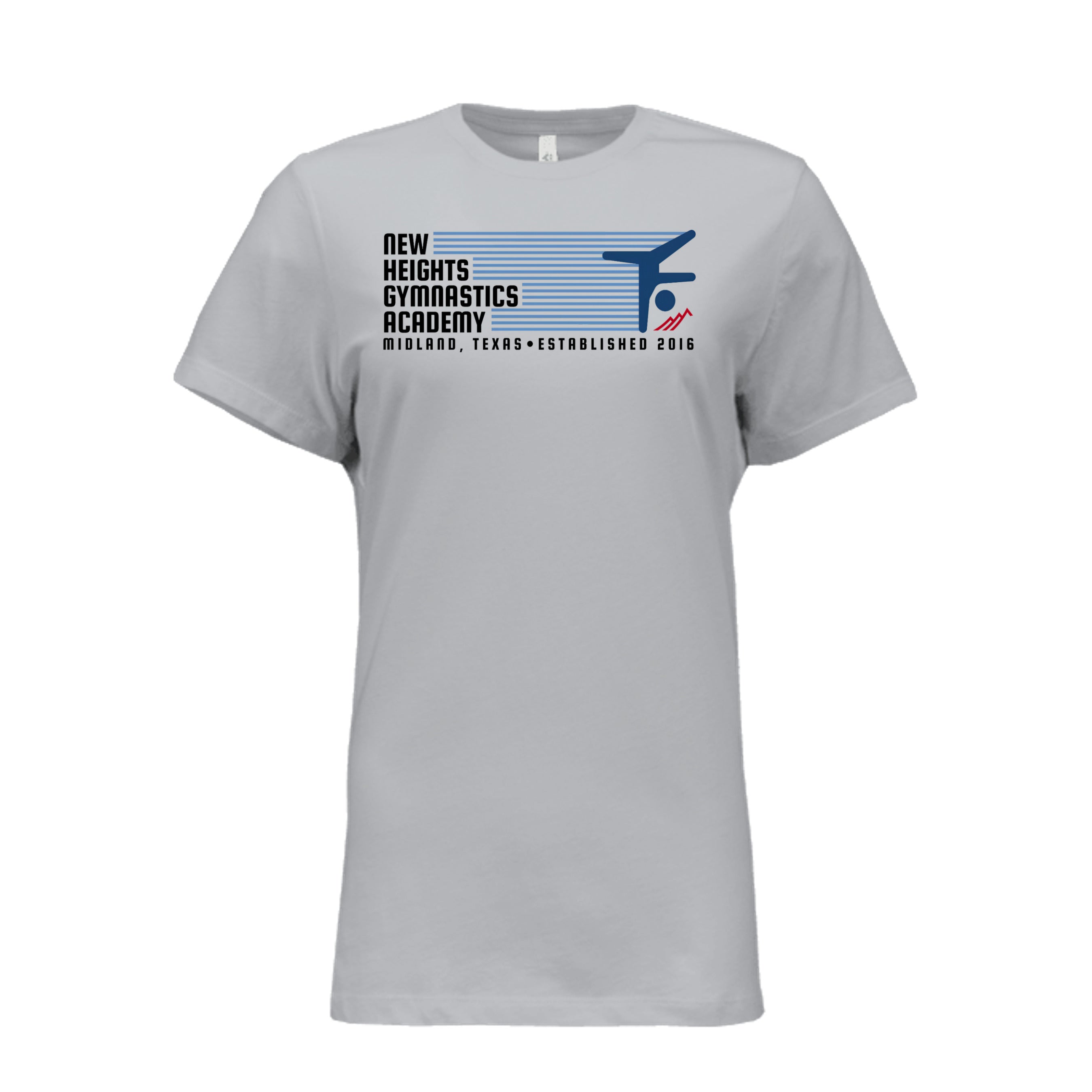 Solid Athletic Grey - B6400 - FRONT