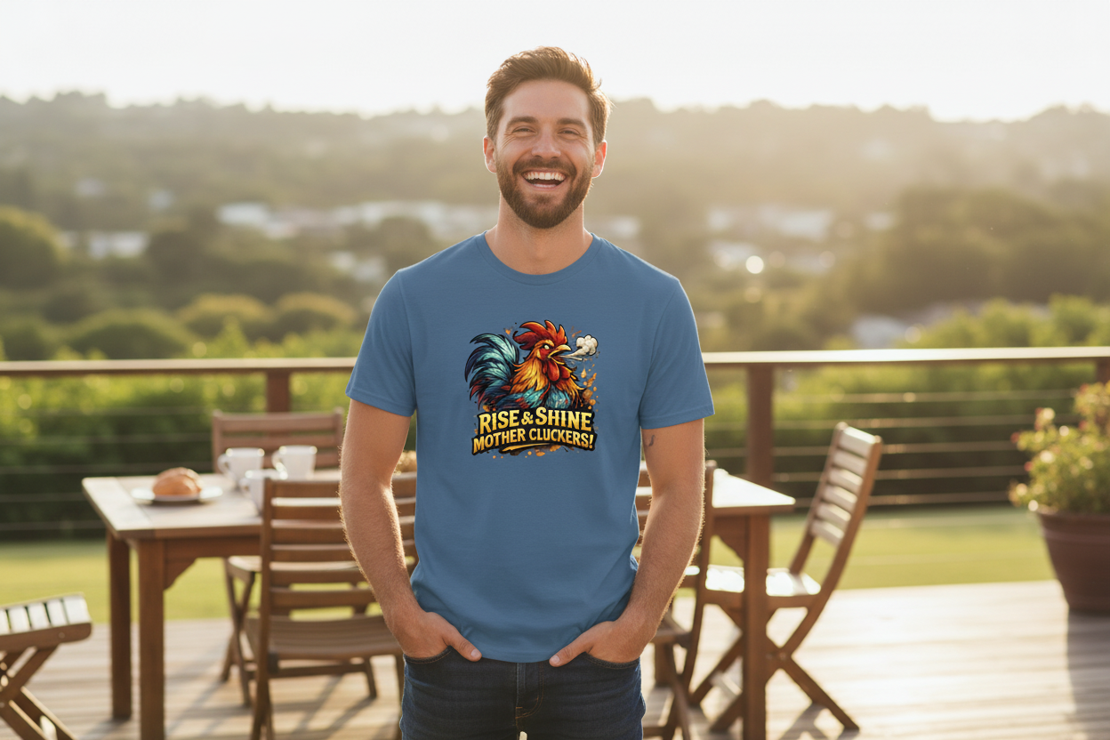 Rise & Shine Rooster - Male Model